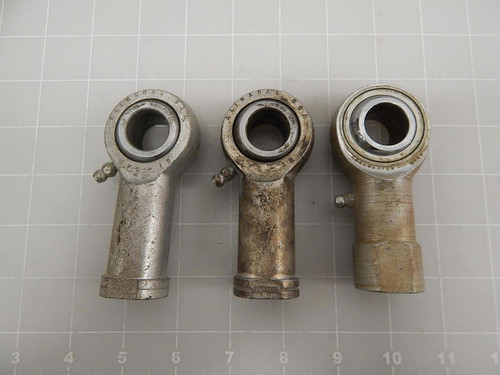 LOT OF 3 ALINABAL SEALMASTER TRL-12N ROD END-FEMALE LEFT HAND T60613