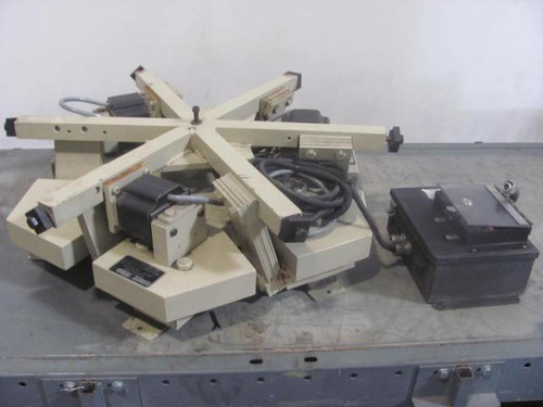 HENDRICKS ENGINEERING 32" BOWL FEEDER VIBRATORY BASE W CONTROLLER