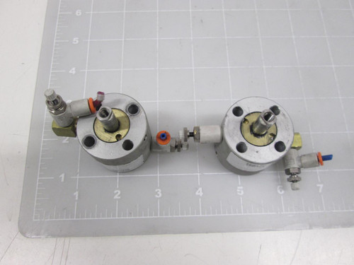 LOT OF 2 COMPACT RD34X68 PNEUMATIC CYLINDER T61017
