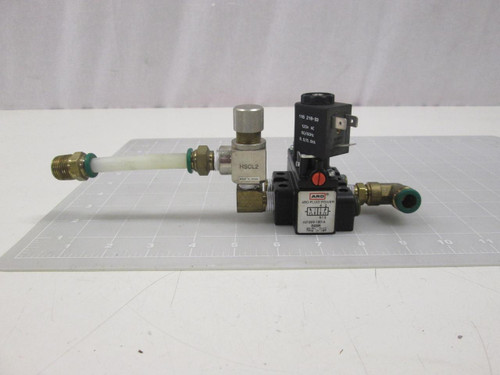 ARO A212SS-120-A B9296 FLUID POWER SOLENOID VALVE ASSEMBLY T61998
