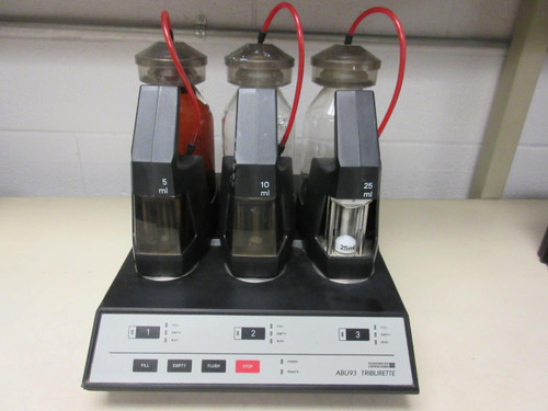 RADIOMETER COPENHAGEN ABU93 TRIBRETTE PRECISION TITRANT DOSING T62223