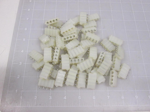 LOT OF 55 2738 PLASTIC PIN CONNECTORS T62379