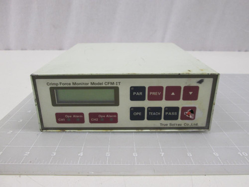 TRUE SOLTEC CFM-IT2 CRIMP FORCE MONITOR T62482