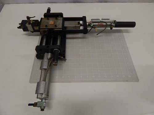 X Z MECHANISM SLIDER W/ GRIPS PNEUMATIC T62510
