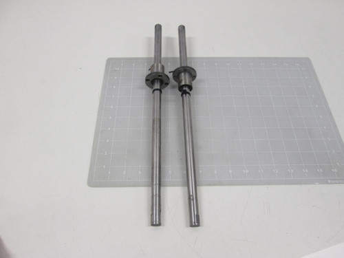 LOT OF 2 THOMPSON NB SMF 16GUU MINIATURE BUSHING MOTION LINEAR BEARINGS W/ RAILS T62581