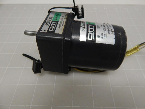 ORIENTAL MOTOR 2RJ4GB-A 2GB7.5K REVERSIBLE MOTOR W/ GEAR HEAD T62660