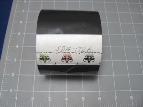 CASE OF 36 CROWN ROLL LEAF SDA-1726 PRINTER RIBBON 2-15/16" WIDTH BLACK