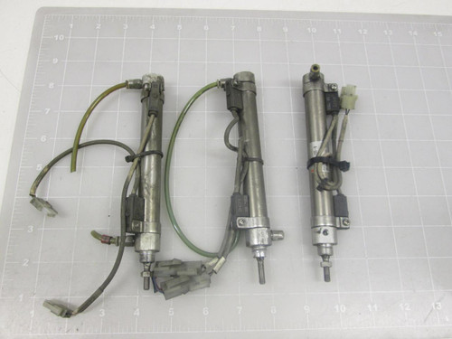 LOT OF 3 SMC CDJ2KB16-100-B ROUND BODY CYLINDER T62862