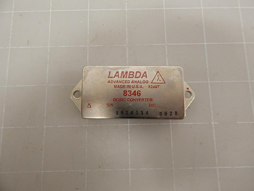 LAMBDA 8346 DC/DC CONVERTER T63229