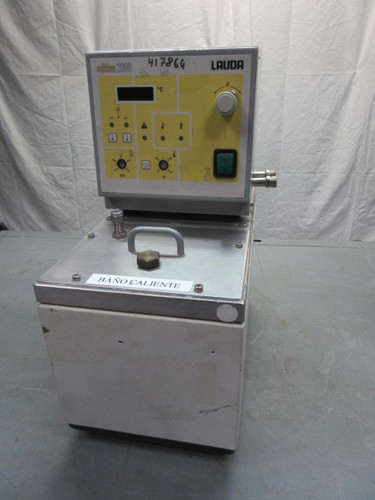 LAUDA CONSTANT TEMP IMMERSION HEATING RECIRCULATING WATER BATH -35 TO 150 C