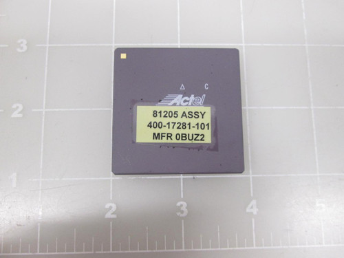 ACTEL 81205 400-17281-101 MFR 0BUZ2 UCK040 IC MICROCHIP PROCESSOR T63378