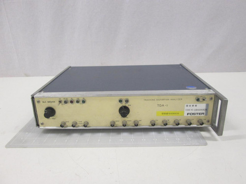 FOSTER TDA-1 TRACKING DISTORTION ANALYZER T63797