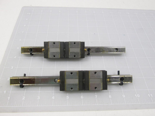 LOT OF 4 THK SSR15 GUIDE BLOCK T63869