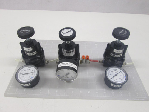 LOT OF 3 NUMATICS R880-02B PRECISION REGULATORS T64455