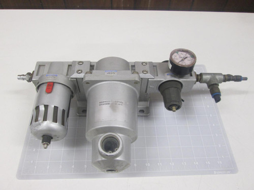 KOGANEI FN650-06-A-2W MF800-06-1W RN650-06 PNEUMATIC REGULATOR FILTER ASSEMBLY T65330