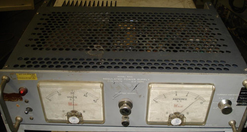 HARRISON LAB 510A REGULATED DC POWER SUPPLY 0-36V 0-10 T4638