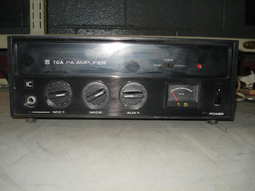 TOA ELECTRIC TA-301 PA AMPLIFIER T5747