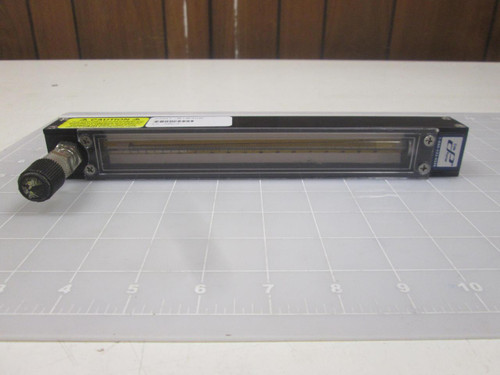 COLE PARMER PMR1-010360 STAINLESS STEEL ROTAMETER FLOWMETER W/ VALVE T65792