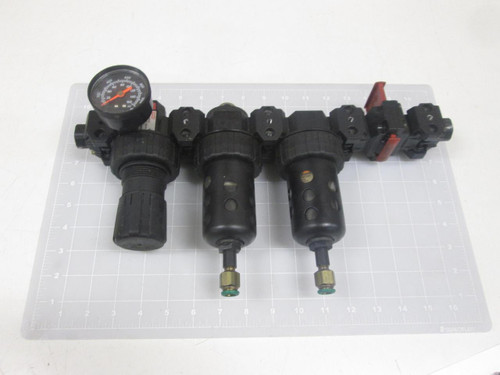 SCHRADER BELLOWS 06F26BCSB 11F26ECSB 06R218ACSB PNEUMATIC FILTER REGULATOR ASSEMBLY T65941