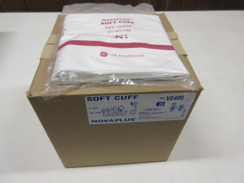 CASE OF 20 NOVAPLUS SOFT CUFF V2405 LARGE ADULT BLOOD PRESSURE CUFFS 31-40 CM T66095