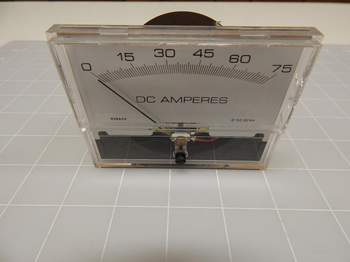 YOKOGAWA 93B602 260324ECPB 260 0-75 DC AMP METER T66393