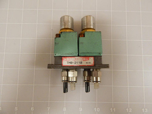 NUMATROL TM0-2110 TAMPER PROOF TIMER PNEUMATIC VALVE BODY MANIFOLD T66580