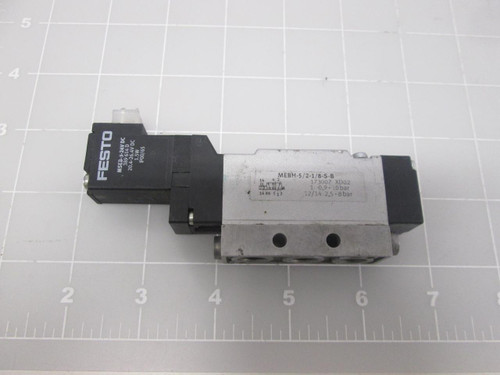 FESTO MEBH-5/2-1/8-S-B SOLENOID VALVE T66670