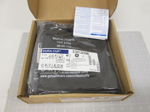 CASE OF 5 GE DURA-CUF 2768 THIGH BLOOD PRESSURE CUFFS 38-50CM T67866