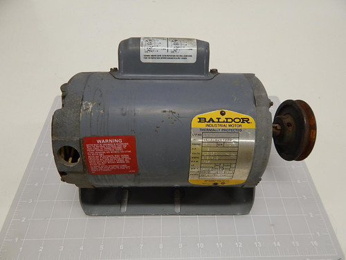 BALDOR RL1323A 1/2 HP AC MOTOR. FRAME 56