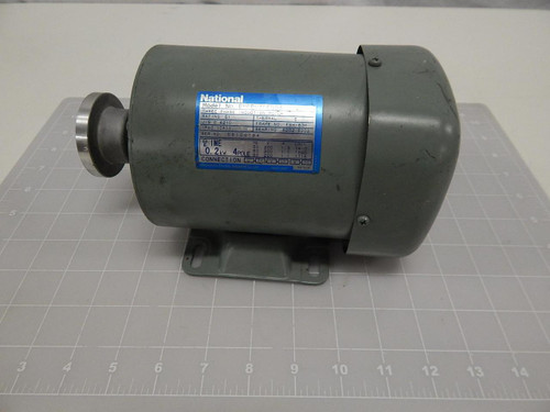 NATIONAL MATSUSHITA EMFBH4PE004 THREE PHASE INDUCTION MOTOR T68316