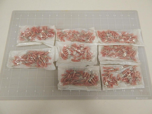 LOT OF 400 MOLEX 22-18 AWG BLOCK SPADE TERMINAL T68774