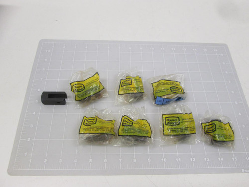 LOT OF 8 CLIPPARD MINIMATIC 12346 1-1/8" CYL. ROD CLEVIS T68833