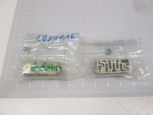 LOT OF 2 NUMATICS 3C01352 SOLENOID VALVE MANIFOLD T68834