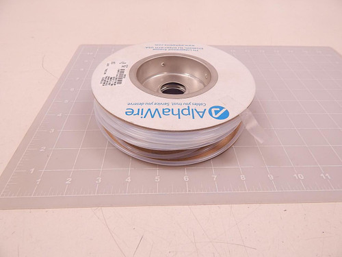 ALPHA WIRE TFT25010 7.34 MM STANDARD WALL TEFLON TUBING (100 FT) T69758