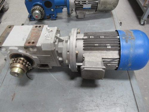 BONFIGLIOLI A412 NR P112 MOTOR & GEAR REDUCER ASSEMBLY T69812