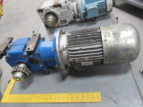 BONFIGLIOLI T112AN 4 MOTOR & GEAR REDUCER ASSEMBLY T69813