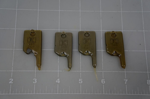 LOT OF 4 EUBANKS .990 ENGINEERING BLADE SET T69475