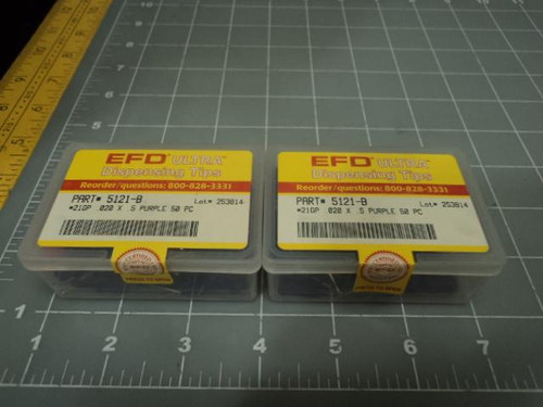 80 EFD 5121-B ULTRA DISPENSING TIPS LOT T12966