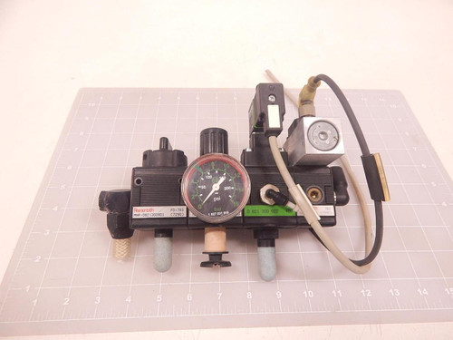REXROTH 0821300901 0821300300 0821300922 488 0821300920 0821100057 PNEUMATIC FILTER REGULATOR ASSEMBLY T70638