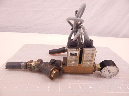 AVS ROMER E30-230/50-60-PO 730040 16/8 EGV-311/V2-AH9-1/2PN SOLENOID VALVE ASSEMBLY T70737