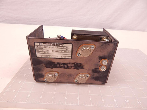 ELPAC POWER SYSTEMS OLV 60-12 N/OVP REGULATED POWER SUPPLY T71199