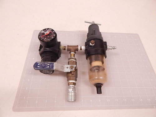 SPEEDAIRE 4Z027 R27221-600 PNEUMATIC FILTER REGULATOR ASSEMBLY T71472