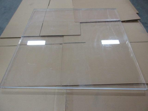 PLEXIGLASS 59-1/2" X 60" X 1-1/4 GLASS T72247