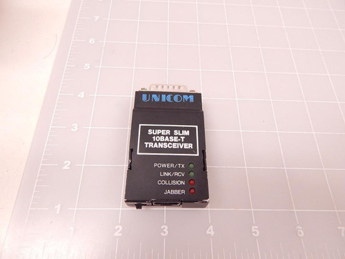 UNICOM ETP-20028T-S SUPER SLIM 10BASE-T TRANSCEIVER T72835