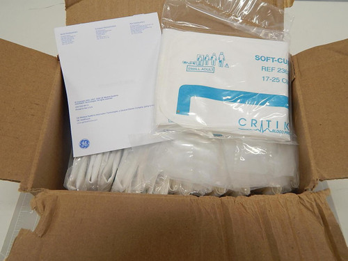 CASE OF 20 GE SOFT CUF 2362 BLOOD PRESSURE CUFFS T71548