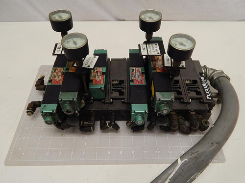 LOT OF 5 NUMATICS 081SS415M 081SA400M 081SS400M SOLENOID VALVE ASSEMBLY T72262