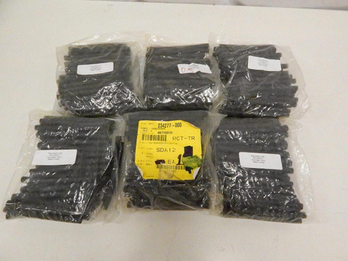 LOT OF 390 234277-000 BLACK HEAT SHRINK TUBING T73601