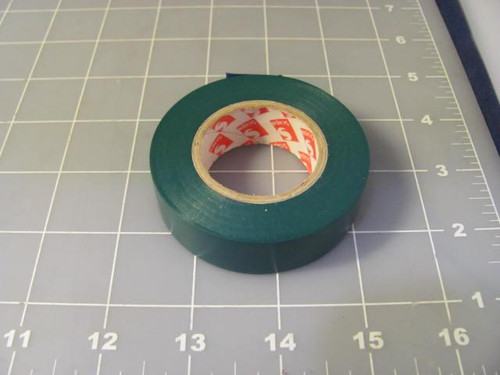 CASE OF 160 SCAPA 2702 19MM DARK GREEN PVC ELECTRICAL ADHESIVE TAPE CASE