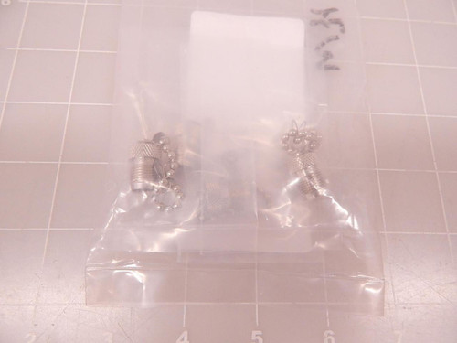 LOT OF 4 S.M. ELECTRONICS SC2069 FEMALE OPEN CIRCUIT CONNECTOR CAPS T74084