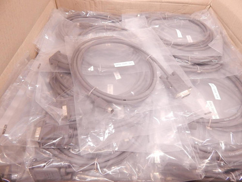 LOT OF 100 ENHANCE 6050-0006-925 34124 CABLE ADAPTER T74714